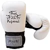 Боксерские перчатки Thai Professional BG5VL Белые