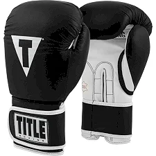 Боксерские перчатки TITLE Boxing Limited PRO STYLE Leather Training 3.0 Черные