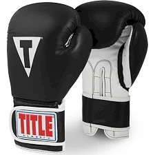 Боксерские перчатки TITLE Classic PRO STYLE Training 3.0 Черные