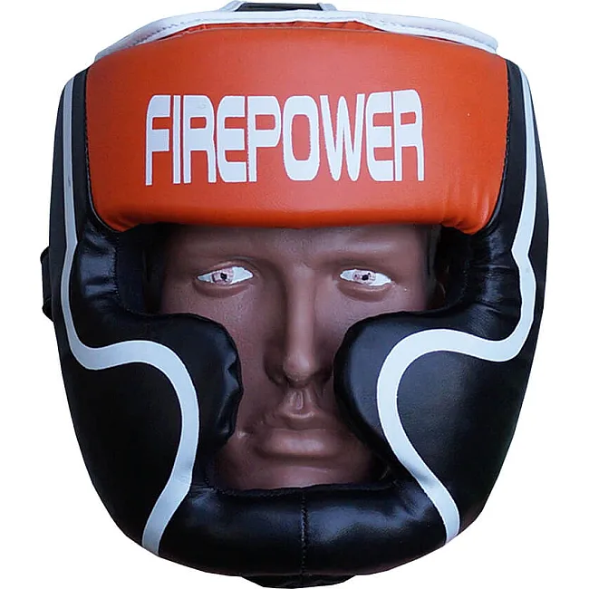 Боксерский шлем FirePower FPHGA5 Оранжевый