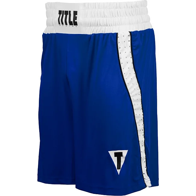 Форма для бокса TITLE Performance Aerovent Amateur Boxing Set Синяя с белым