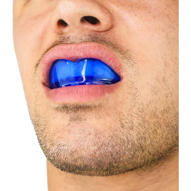 Капа детская SAFEJAWZ Extro Series Self-Fit ICE Синяя
