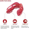 Капа под брекеты SAFEJAWZ Ortho Series Self-Fit Розовая