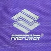 Кимоно детское для бразильского Джиу-Джитсу Firepower Ukraine Фиолетовое