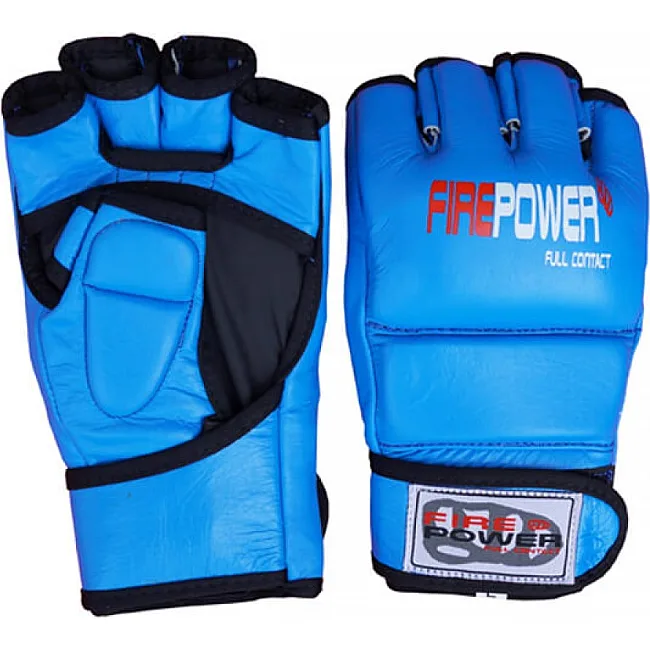 Перчатки MMA FirePower FPMG1 Синие