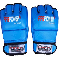 Перчатки MMA FirePower FPMG1 Синие