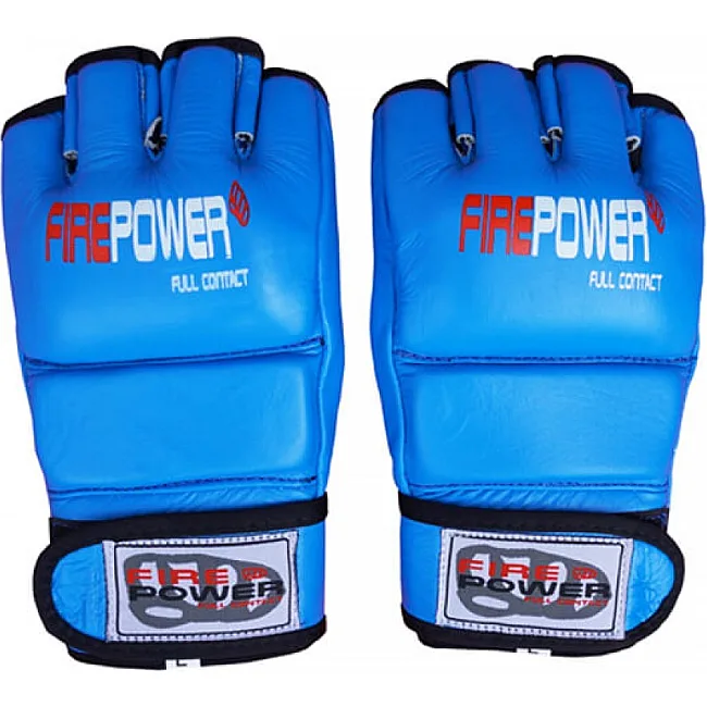 Перчатки MMA FirePower FPMG1 Синие