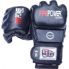 Перчатки MMA FirePower FPMG3 Черные
