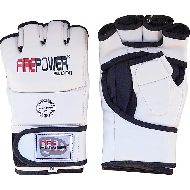 Перчатки MMA FirePower FPMGA1 Белые