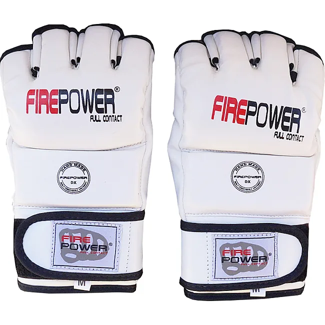 Перчатки MMA FirePower FPMGA1 Белые