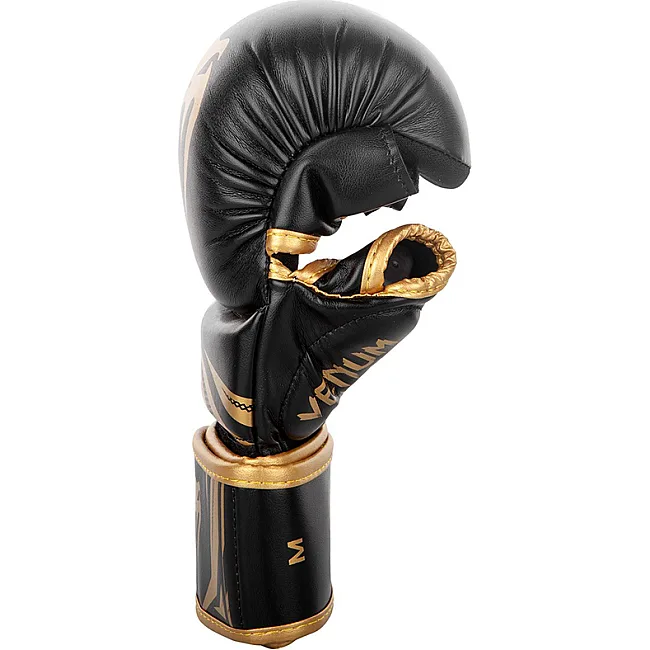 Перчатки MMA Sparring Venum Challenger 3.0 Черные с золотым