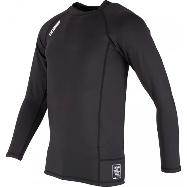 Рашгард дитячий Tatami Fightwear Nova Basic Чорний (YS)