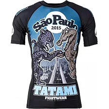 Рашгард с коротким рукавом Tatami Fightwear Sao Paulo Принт