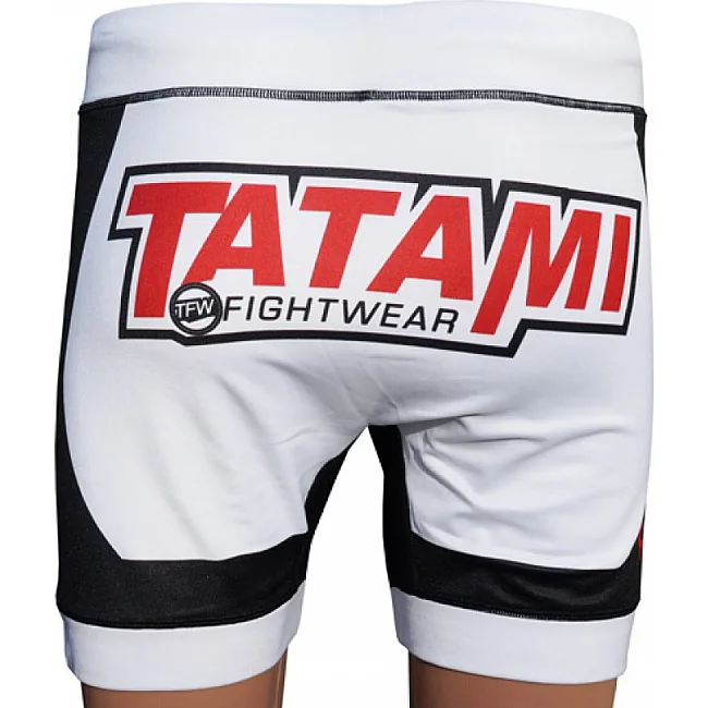 Шорты компрессионные Tatami Fihtwear Flex Vale Tudo Белые