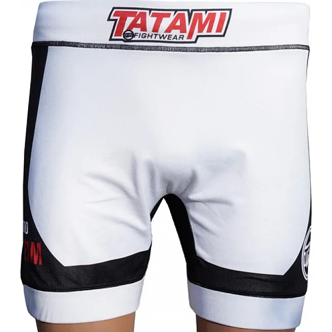 Шорты компрессионные Tatami Fihtwear Flex Vale Tudo Белые