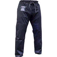 Штаны для кимоно Джиу-Джитсу Firepower Cotton 12oz Черные