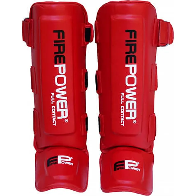 Защита голени и стопы (Щитки) FirePower FPSGA5 Красные