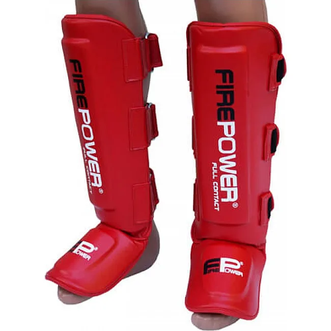 Защита голени и стопы (Щитки) FirePower FPSGA5 Красные