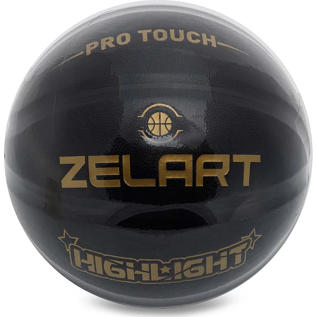 Розпродаж! Баскетбольний мяч ZELART HIGHLIGHT GB4720 7 (Чорний)