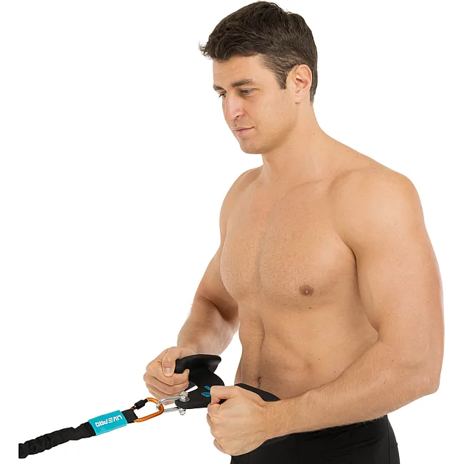 Рукоять для тяги c узким хватом
 V-grip нескользящее покрытие LiveUp LP8323 27,5см