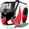 Боксерский шлем TITLE MMA Command Full Black/Red/White (капа в комплекте)