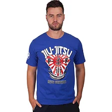 Футболка мужская JIU-JITSU JJ-40 (Синий)