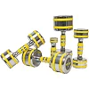 Гантель хромированный inSPORTline Yellsteel 12 кг