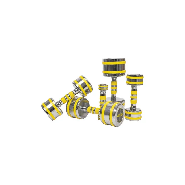 Гантель хромированный inSPORTline Yellsteel 12 кг