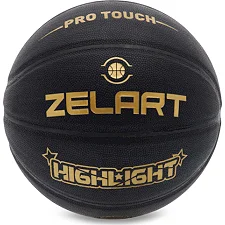 Баскетбольний м'яч ZELART HIGHLIGHT GB4720 7 (Чорний)