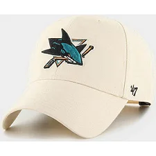 Кепка MVP 47 Brand NHL SAN JOSE SHARKS бежевый OSFA