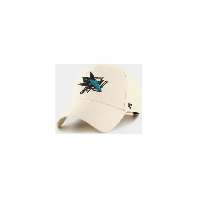 Кепка MVP 47 Brand NHL SAN JOSE SHARKS бежевый OSFA