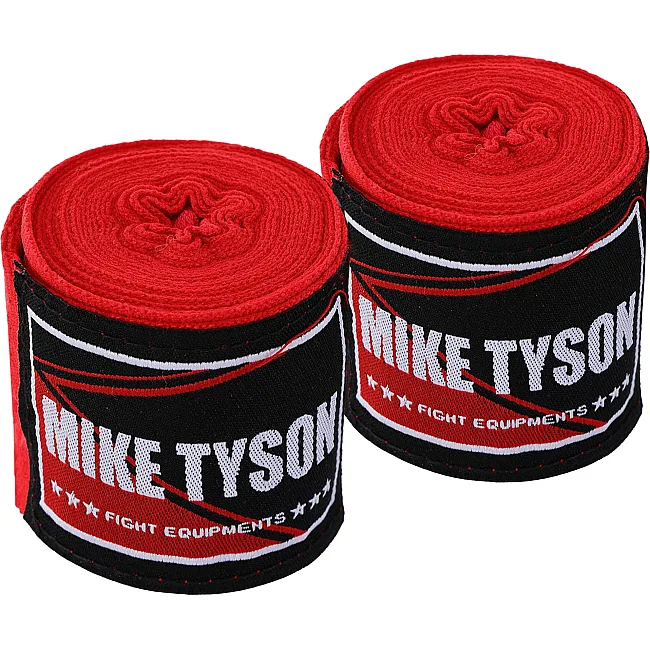 Бинты для бокса
 2штуки MIKETYSON BO-7977 3м (Синий)
