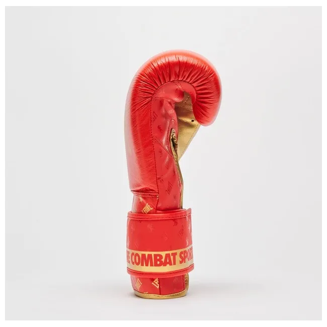 Боксерские перчатки Leone GN220 DNA Red (бинты 4 м. в комплекте)