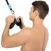 Рукоять для тяги c узким хватом
 V-grip нескользящее покрытие LiveUp LP8323 27,5см