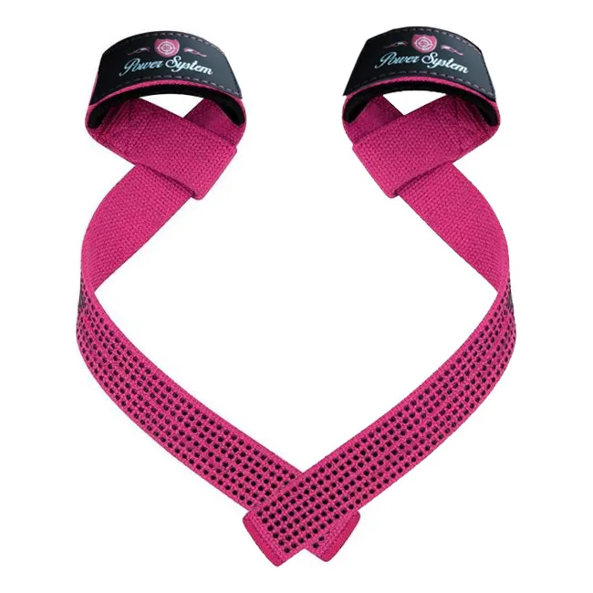 Ламки для тяги POWER SYSTEM PS-3420 G-Power Straps Pink