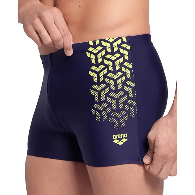 Плавки-шорты для мужчин Arena KIKKO V SWIM SHORT темно-синий, желтый