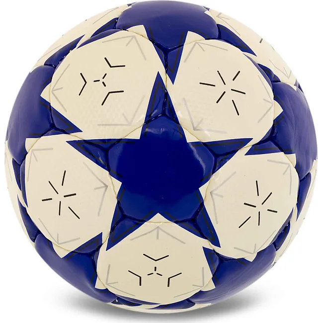 Футбольный мяч BALLONSTAR CRYSTAL FB-7933 №5 PU (Белый-красный)
