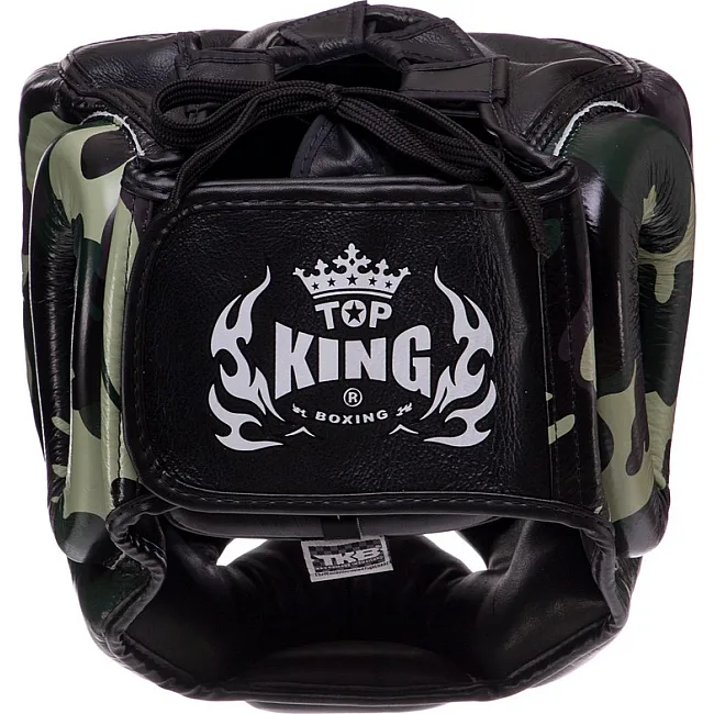 Тренировочный шлем для бокса кожа
 TOP KING Empower Camouflage TKHGEM-03 (Камуфляж
)