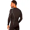 Лонгслив компрессионный спортивный LIDONG LD-1001 (Черный-красный)