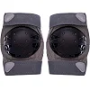 Защита для роликов детская наколенники налокотники перчатки HYPRO SK-6968 (Серый-черный)