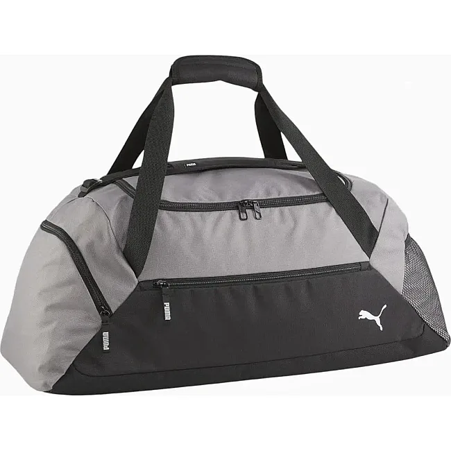 Сумка Puma teamGOAL Teambag M 55L сірий, чорний 29 x 65 x 32 см