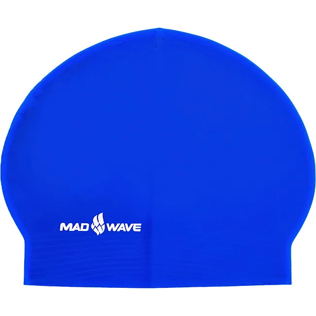 Шапочка для бассейна латексная для взрослых MADWAVE SOLID SOFT M056502 (Белый)