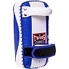 Тай-пэд ударный для Муай Тай прямой с ремнями и ручкой кожа TWINS
 KPL14 18x32x6см 1шт (Синий)