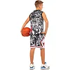 Детская баскетбольная форма
 NBA клуб Chicago Bulls 23 BA-6644 (Черный-белый)