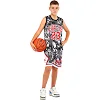 Детская баскетбольная форма
 NBA клуб Chicago Bulls 23 BA-6644 (Черный-белый)
