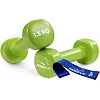 Гантели виниловые PowerPlay 2x1,5кг. PP_4103 Зеленые (2шт. - пара)