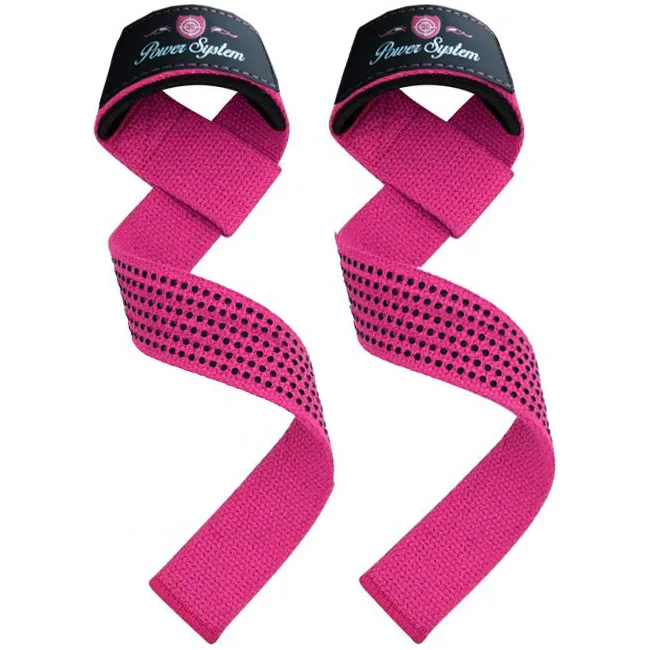 Ламки для тяги POWER SYSTEM PS-3420 G-Power Straps Pink