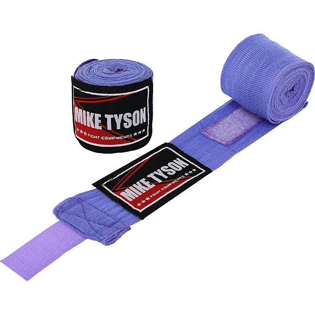 Бинты для бокса
 2штуки MIKETYSON BO-7977 3м (Синий)
