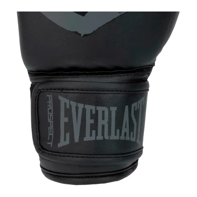 Боксерские перчатки Everlast PROSPECT 2 BOXING GLOVE черный серый 8 унций