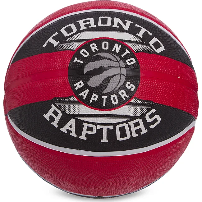 Баскетбольний м'яч гумовий SPALDING NBA Team TORONTO RAPTORS 83511Z №7